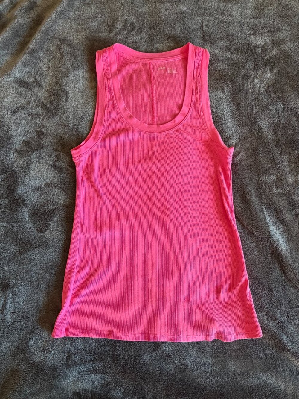 Like New Aerie No BS Scoop Neck Tank Top Pink Infusion Size Medium
